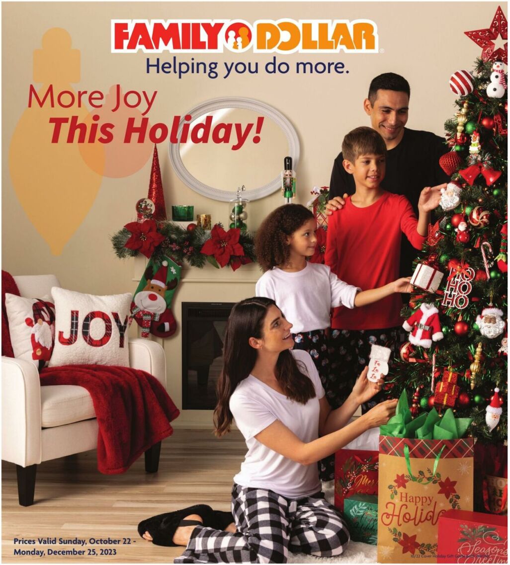 Family Dollar Holiday Catalog 2023 - Page 1