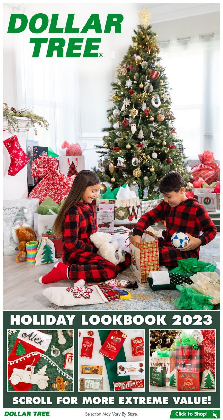 Dollar Tree Holiday Catalog 2023 - Page 1