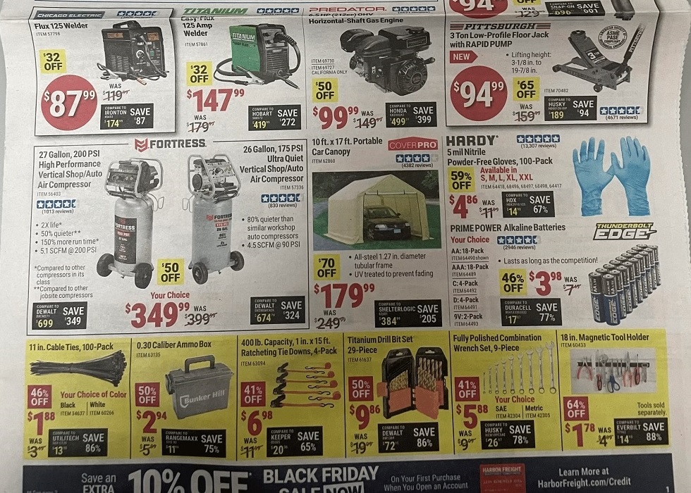 Harbor Freight Tools Black Friday 2023 - Page 2