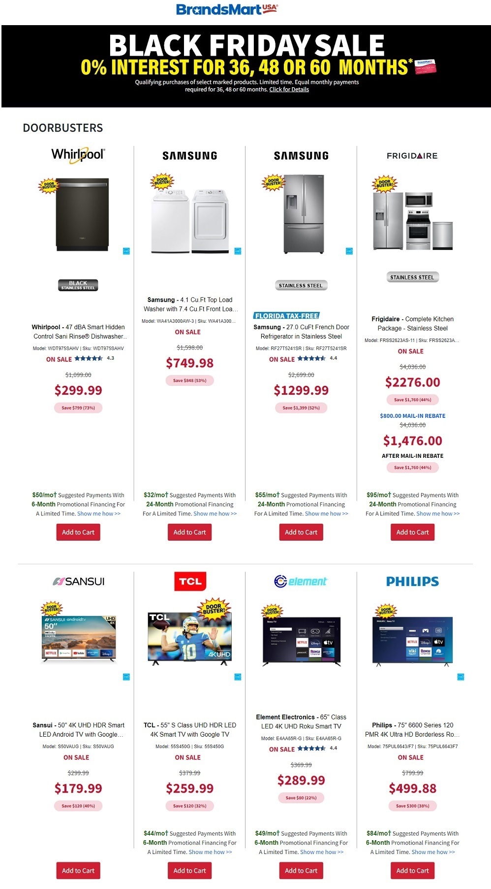 BrandsMart USA Black Friday 2023 - Page 1