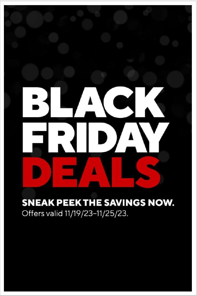 Staples Black Friday Sneak Peek 2023 - Page 1