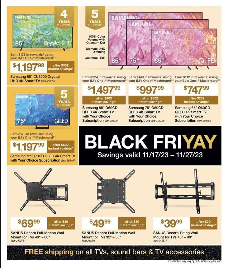 BJ's Wholesale Club Black Friday 2023 - Page 3