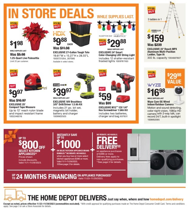 Home Depot Black Friday 2023 - Page 2