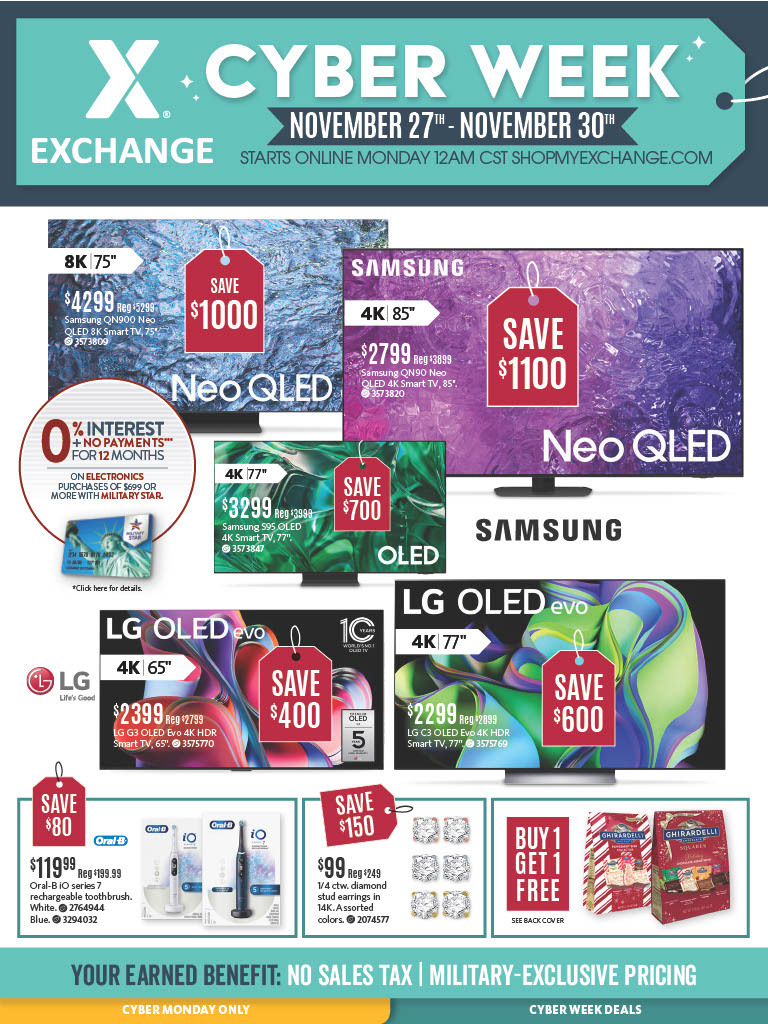 AAFES Cyber Monday 2023 - Page 1