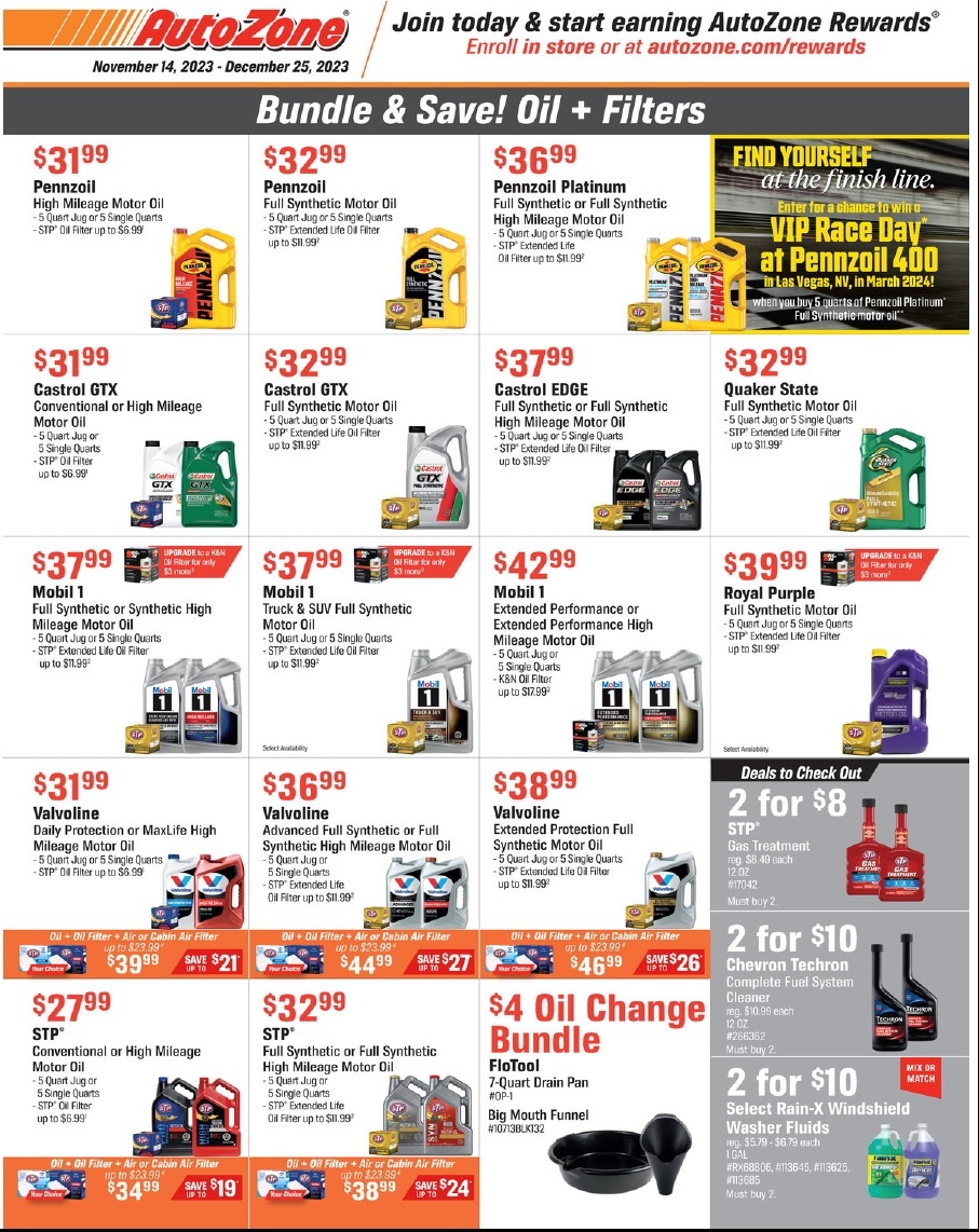 AutoZone Black Friday 2023 - Page 1