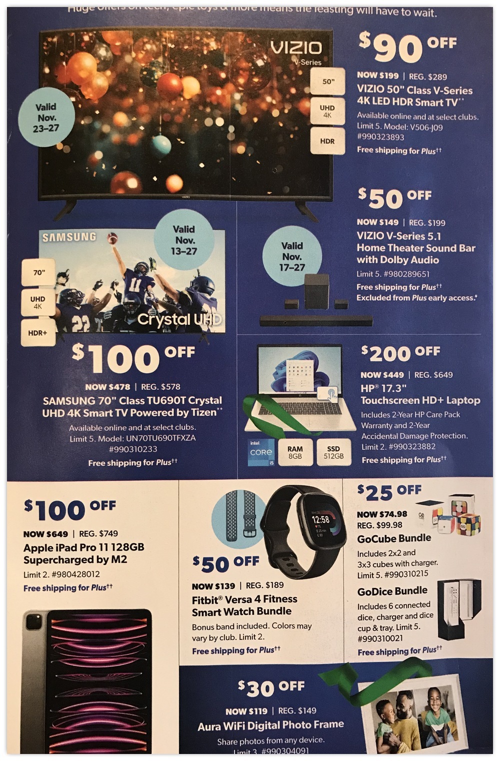 Sam's Club Black Friday 2023 - Page 2