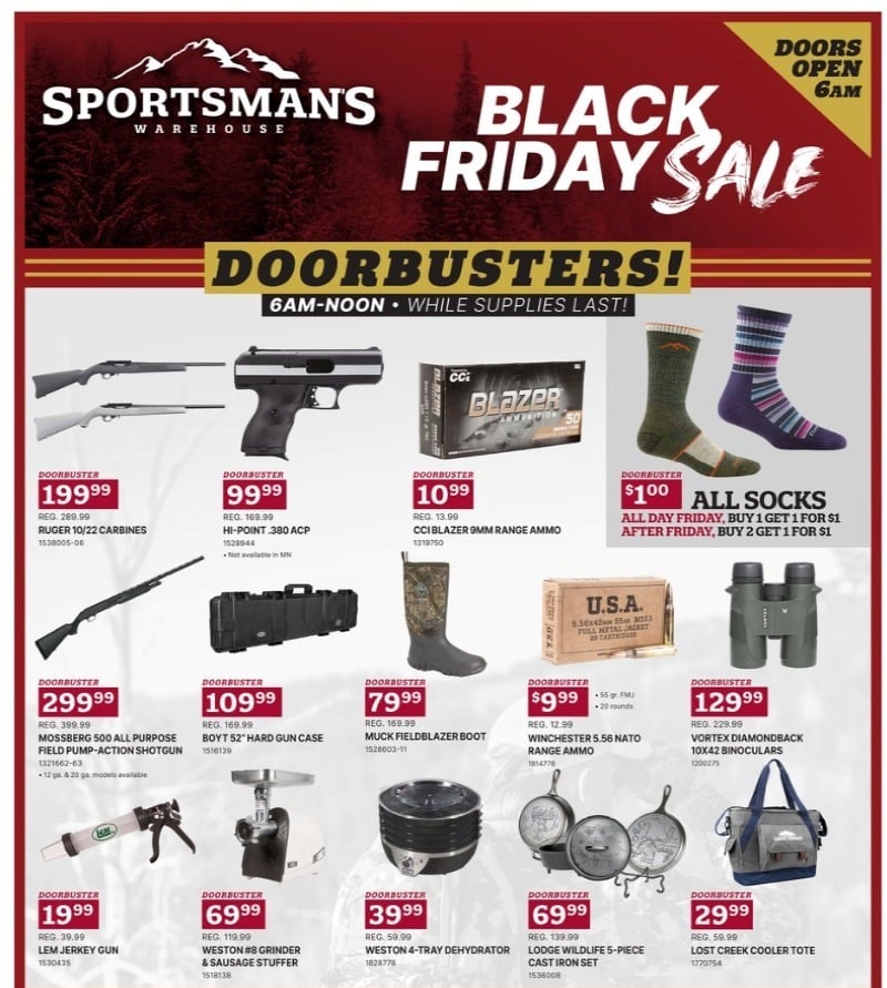 Sportsman's Warehouse Black Friday 2023 - Page 1