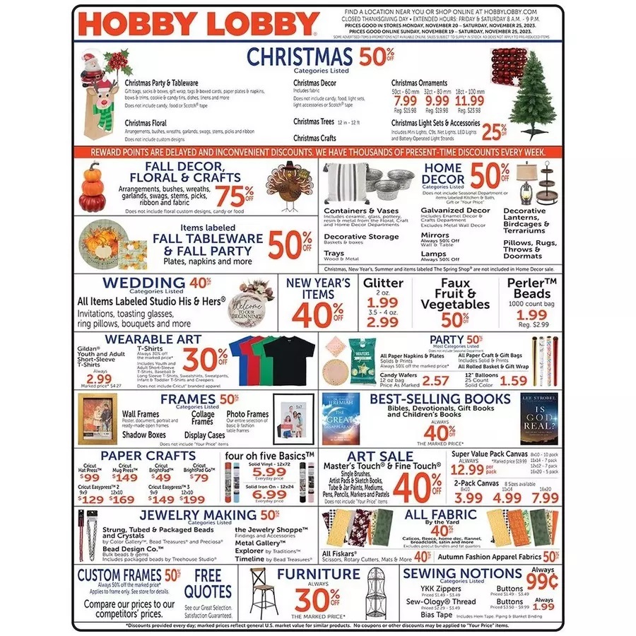 Hobby Lobby Black Friday 2023 - Page 1