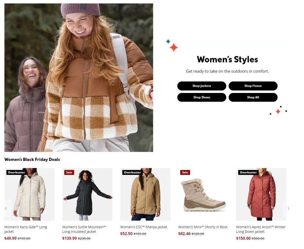 Columbia Sportswear Black Friday 2023 - Page 2