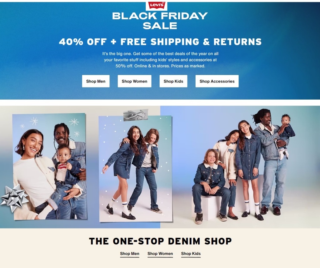 Levi's Black Friday 2023 - Page 1