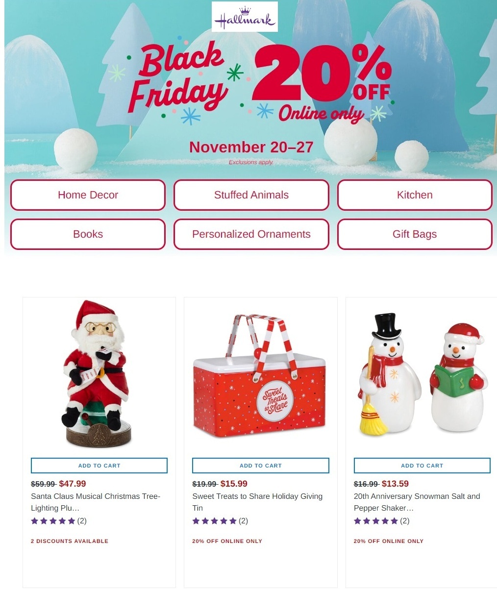 Hallmark Black Friday 2023 - Page 1