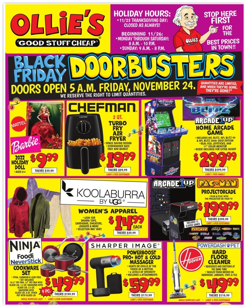 Ollie's Bargain Outlet Black Friday 2023 - Page 1