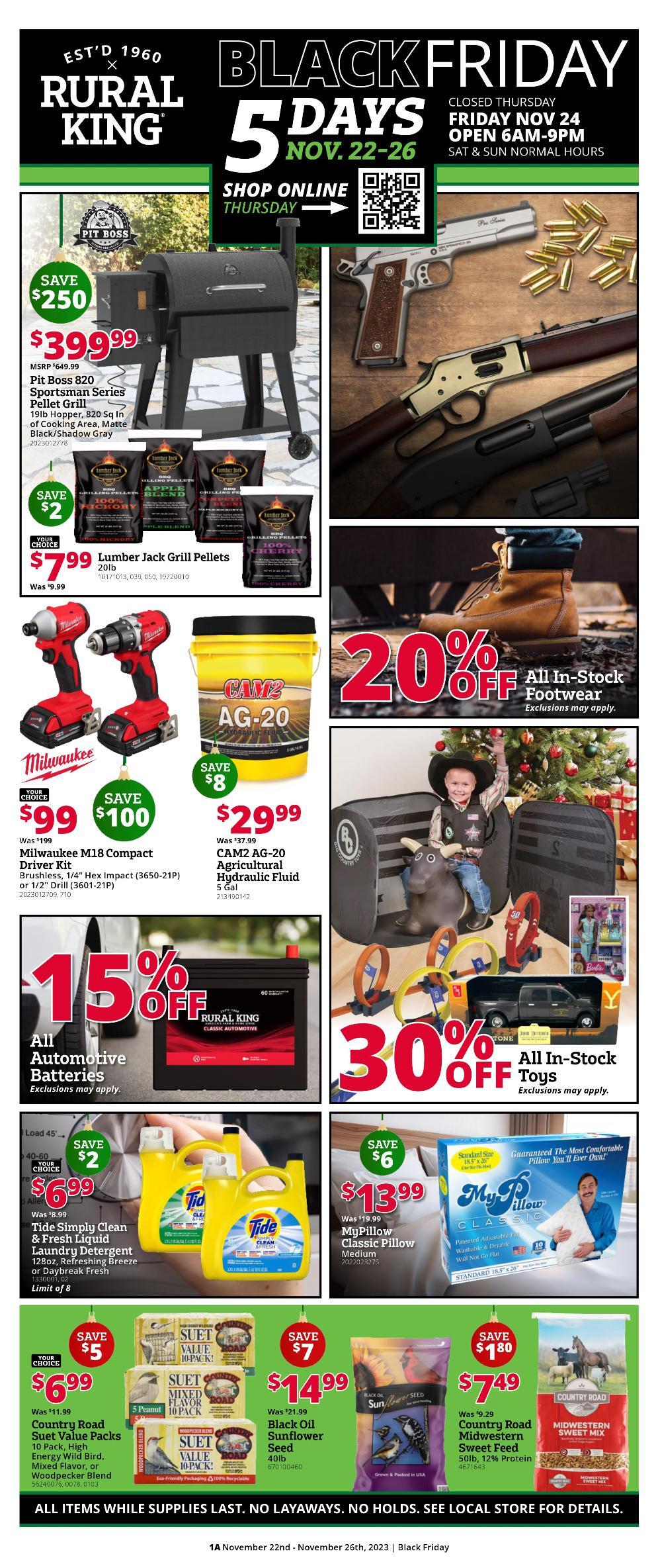 Rural King Black Friday 2023 - Page 1