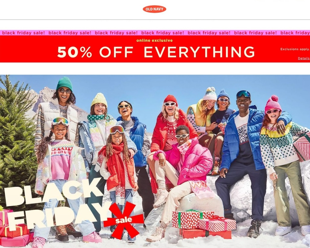 Old Navy Black Friday 2023 - Page 1