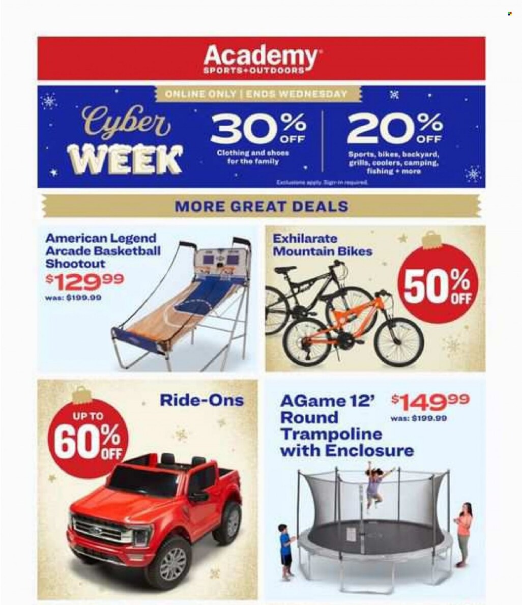 Academy Sports + Outdoors Cyber Monday 2023 - Page 1