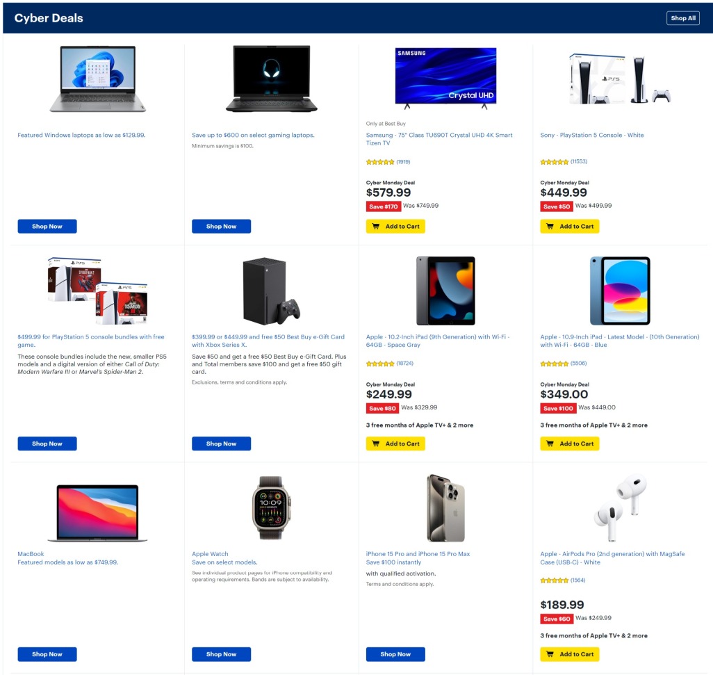 Best Buy Cyber Monday 2023 - Page 3