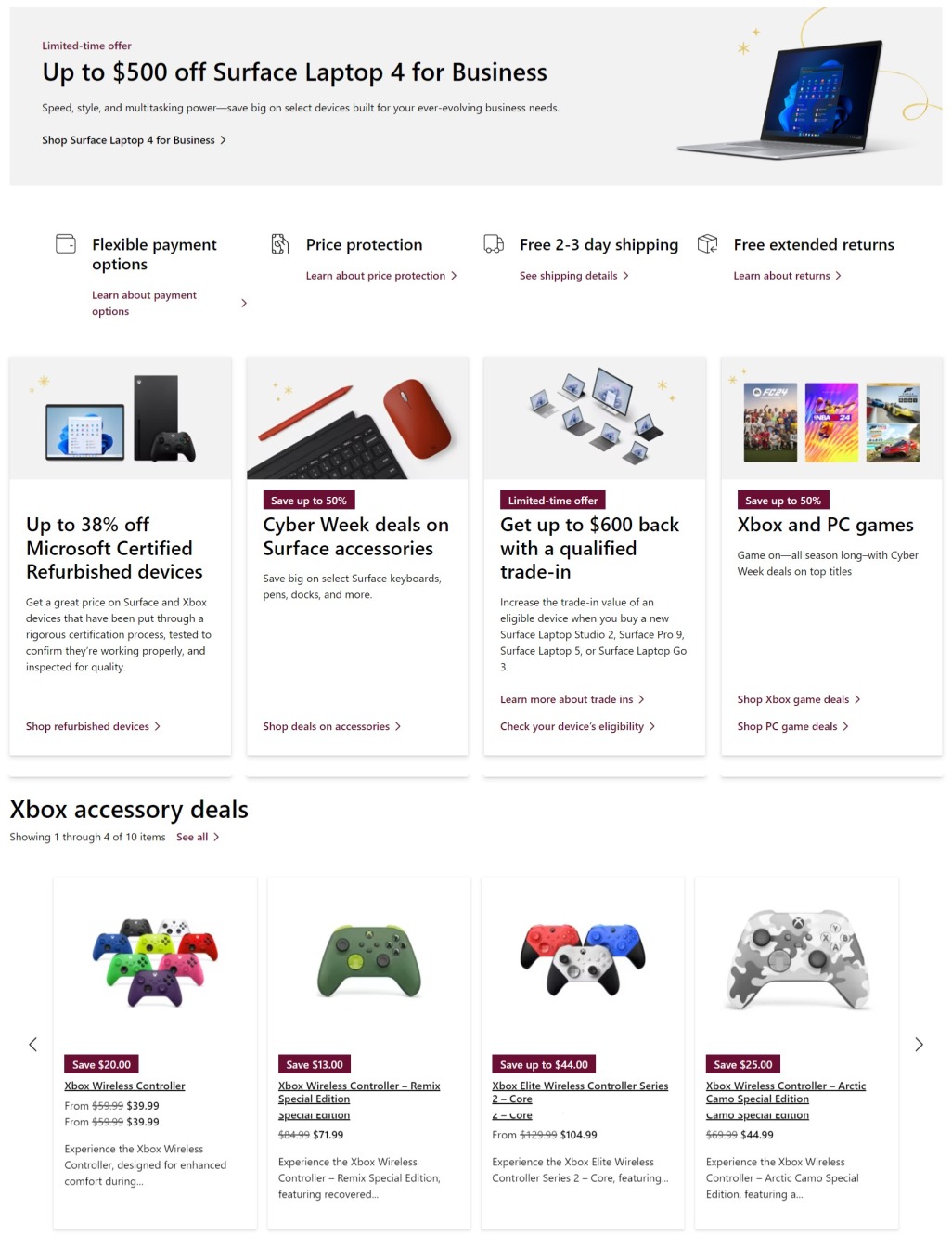 Microsoft Store Cyber Monday 2023 - Page 2