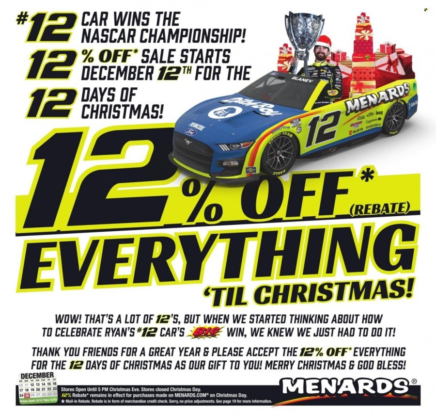 Menards Christmas 2023 - Page 1
