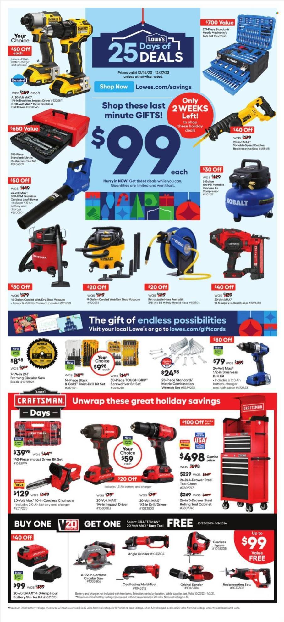 Lowe's Christmas 2023 - Page 1