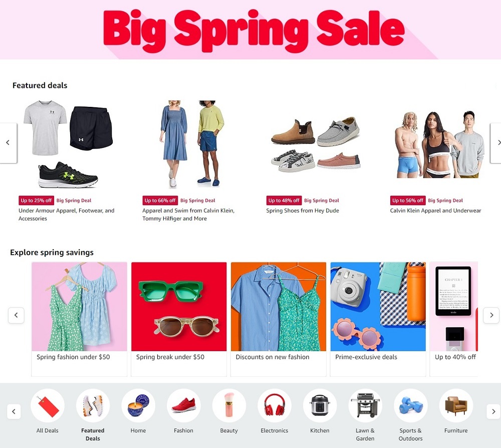 Amazon Big Spring Sale 2024 - Page 1