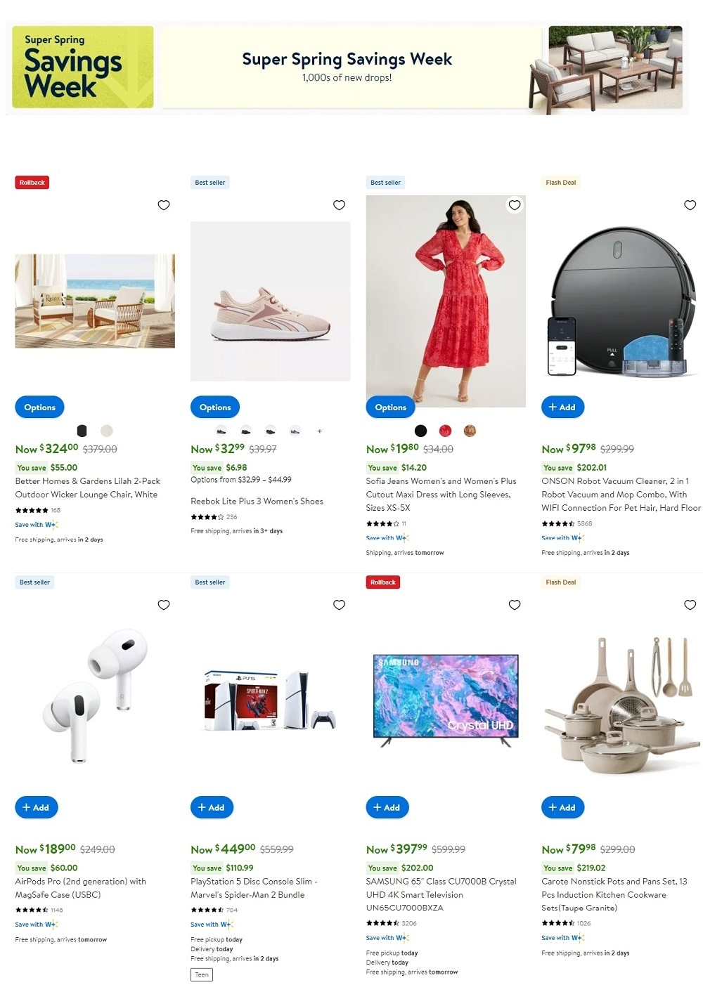 Walmart Super Spring Savings Week 2024 - Page 1