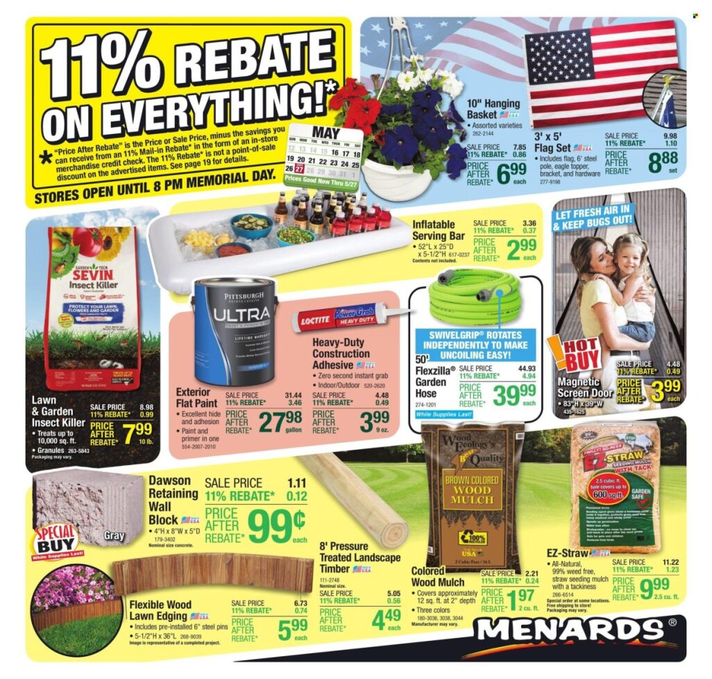 Menards Memorial Day 2024 - Page 1
