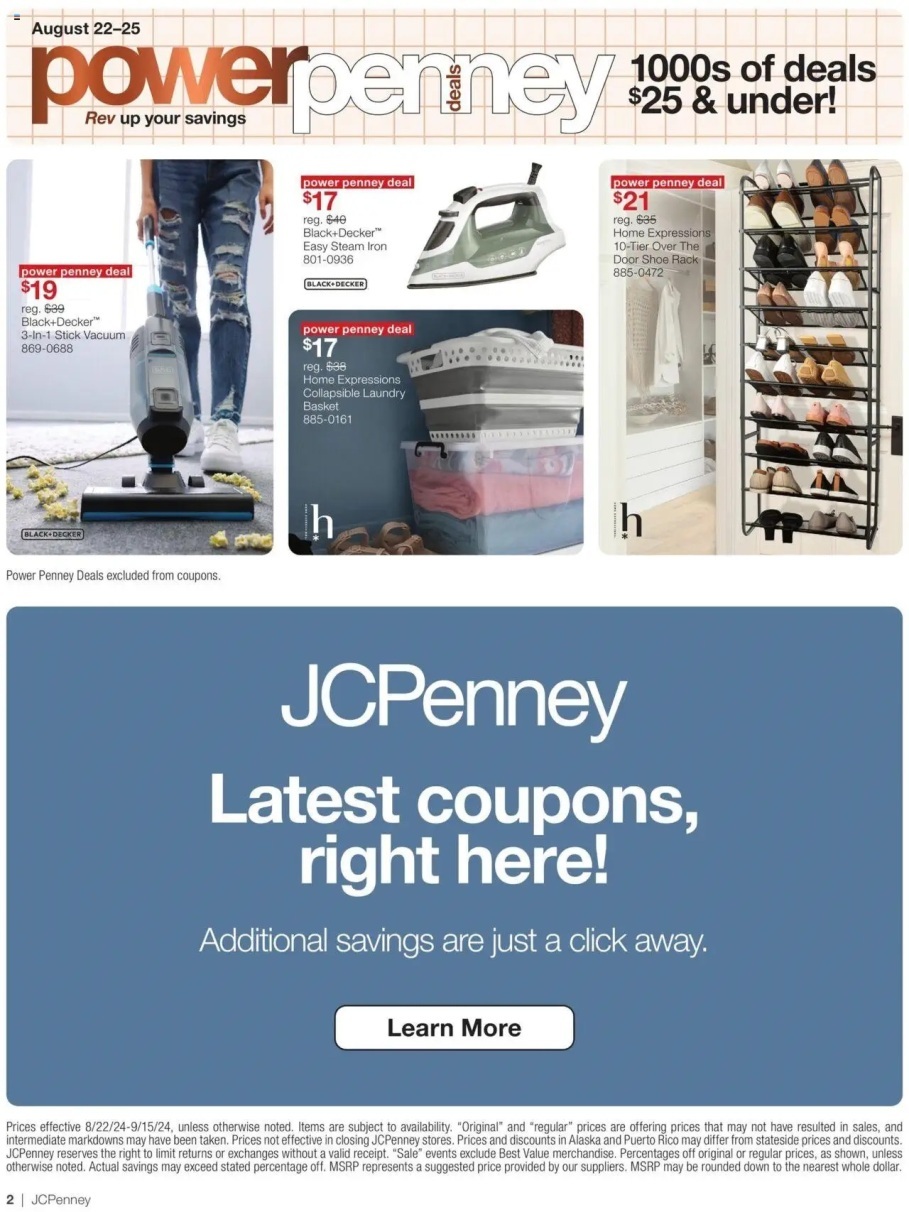 JCPenney Labor Day 2024 - Page 2