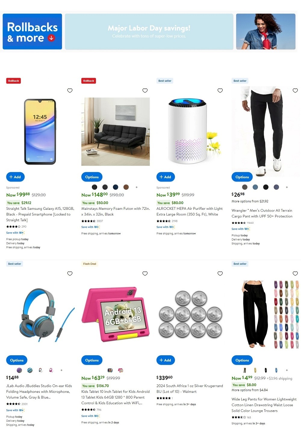 Walmart Labor Day 2024 - Page 1