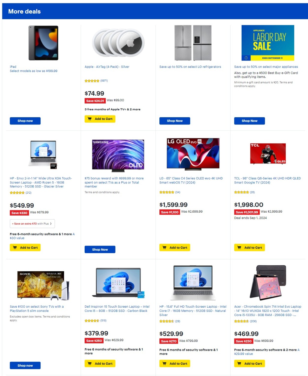 Best Buy Labor Day 2024 - Page 2
