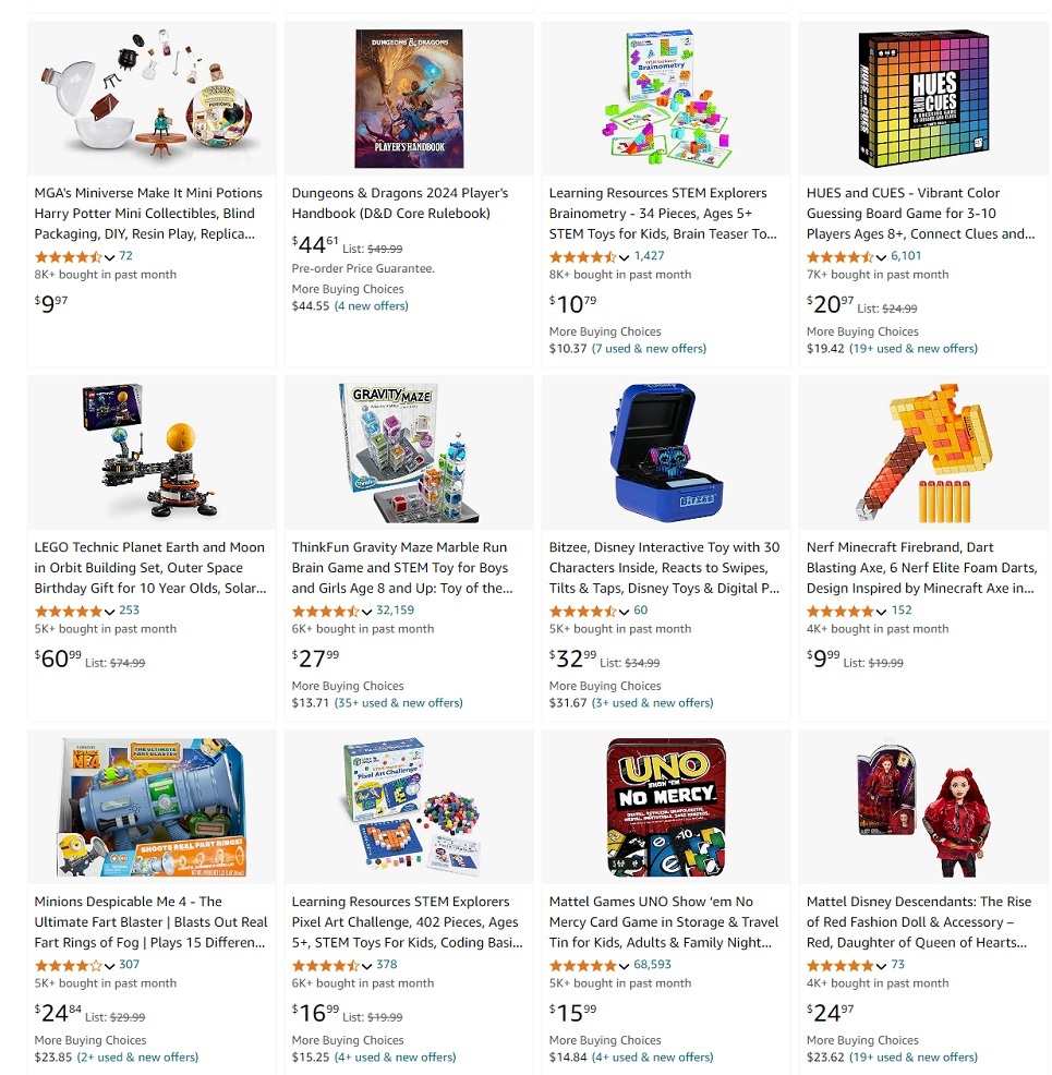 Amazon Toy List 2024 - Page 2