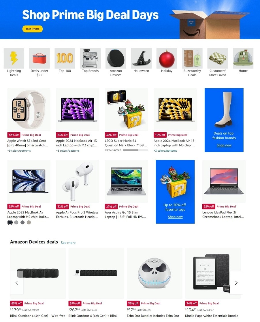 Amazon Prime Big Deal Days 2024 - Page 1