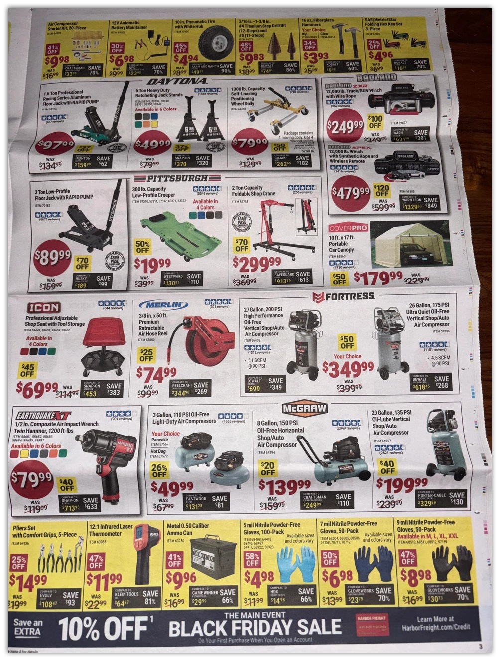 Harbor Freight Tools Black Friday 2024 - Page 3