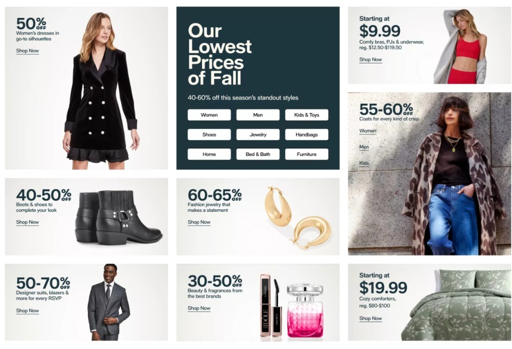 Macy's Lowest Prices of the Season Sale 2024 - Page 1