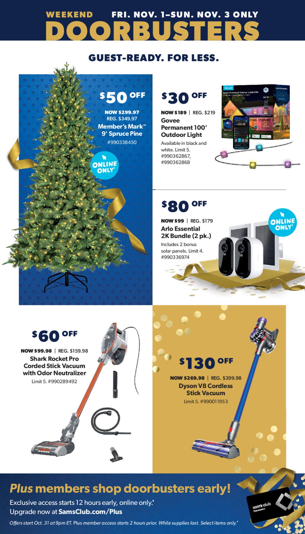 Sam's Club November Doorbusters Sale 2024 - Page 3