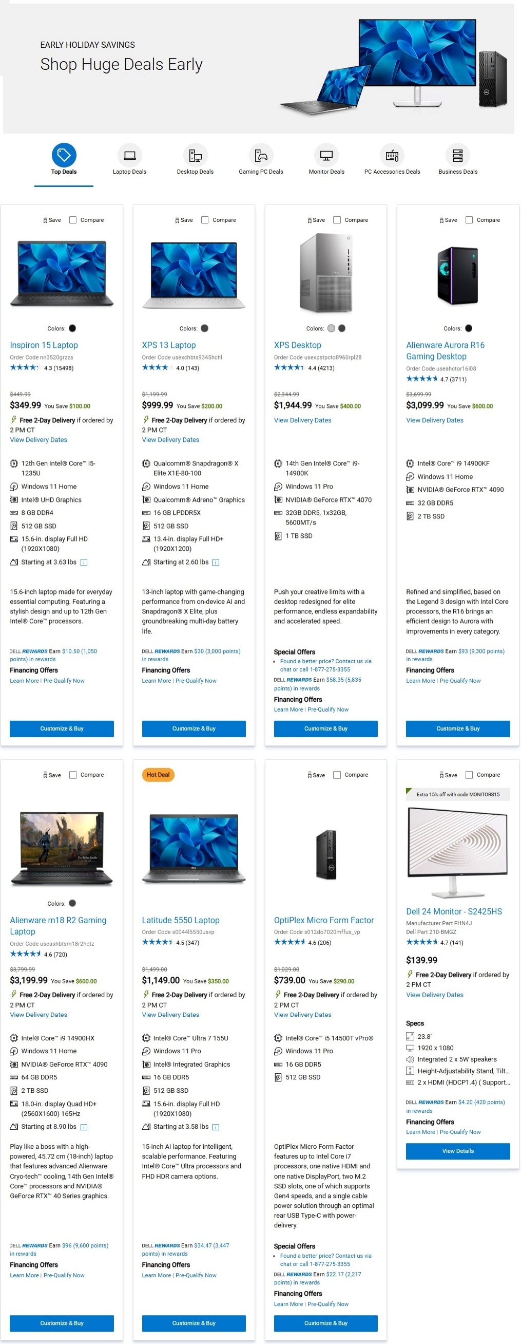 Dell Pre-Black Friday 2024 - Page 1