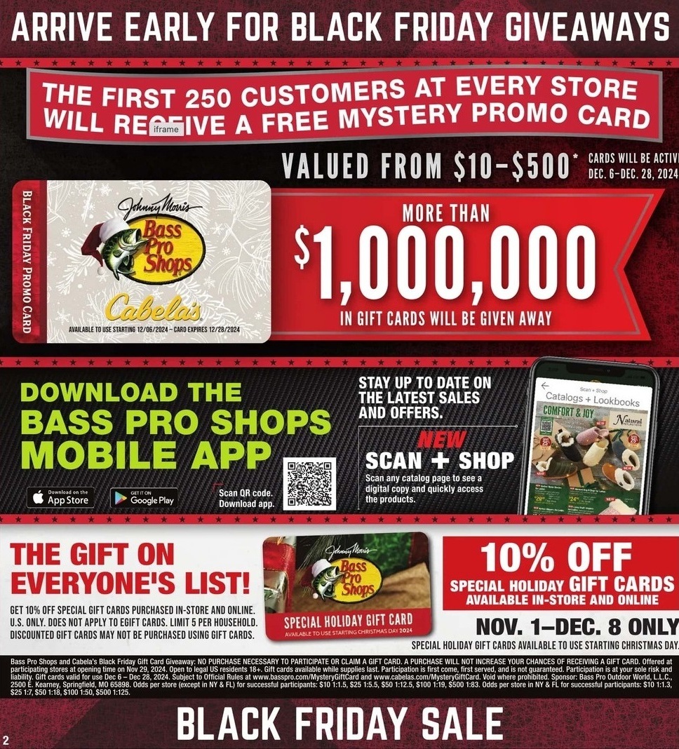 Bass Pro Shops Black Friday 2024 - Page 2