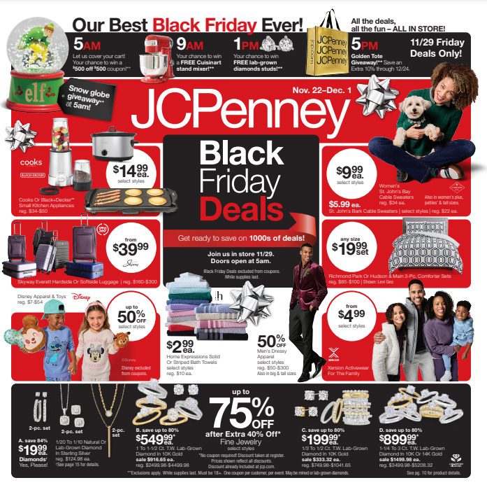 JCPenney Black Friday 2024 - Page 1