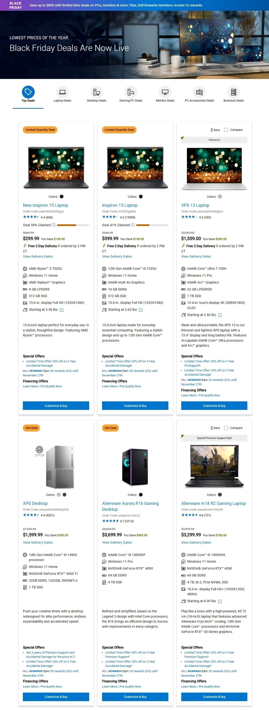 Dell Black Friday 2024 - Page 1