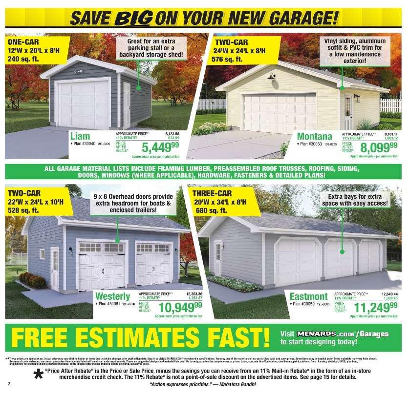 Menards Pre-Black Friday 2024 - Page 2