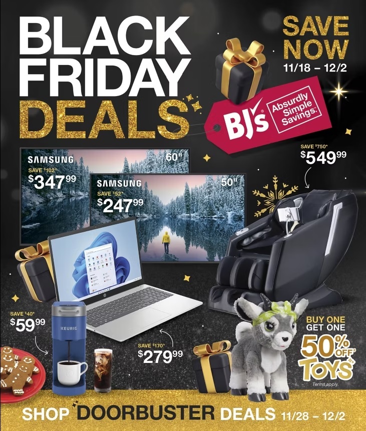 BJ's Wholesale Club Black Friday 2024 - Page 1