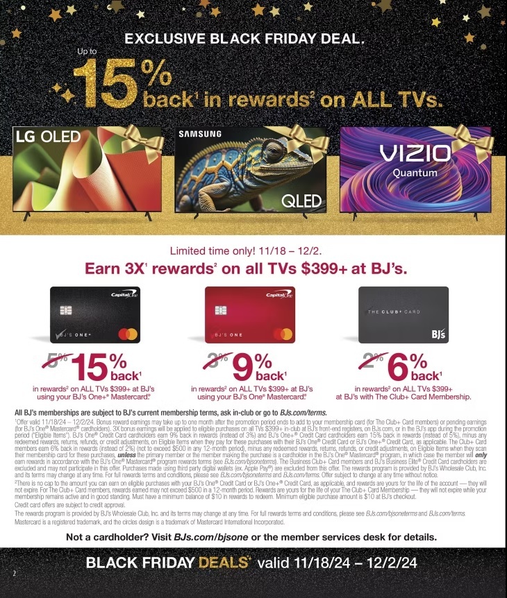 BJ's Wholesale Club Black Friday 2024 - Page 2