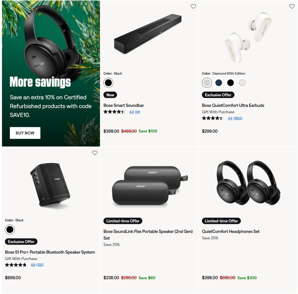 Bose Black Friday 2024 - Page 2
