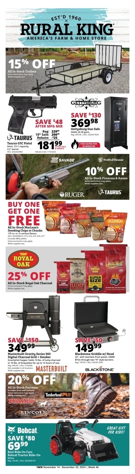 Rural King Pre-Black Friday 2024 - Page 1