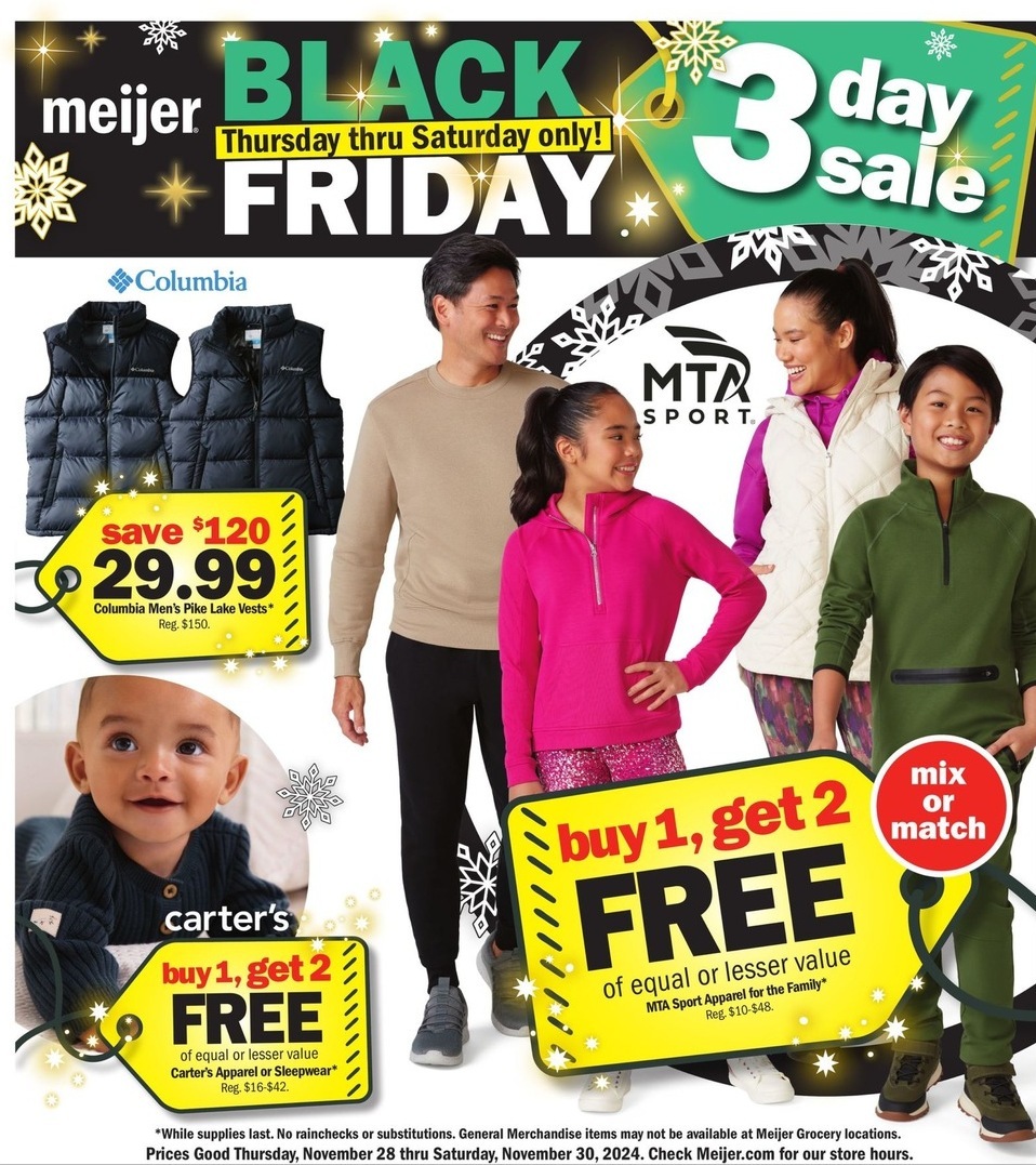 Meijer Black Friday 2024 - Page 1