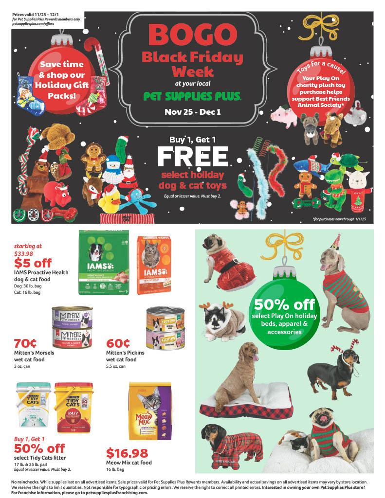 Pet Supplies Plus Black Friday 2024 - Page 1