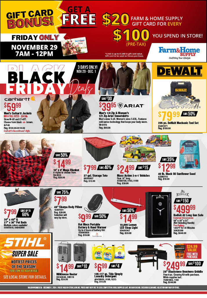 Farm & Home Supply Black Friday 2024 - Page 1