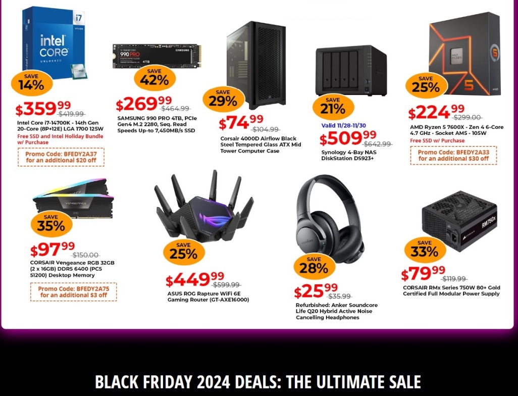 Newegg Black Friday 2024 - Page 2