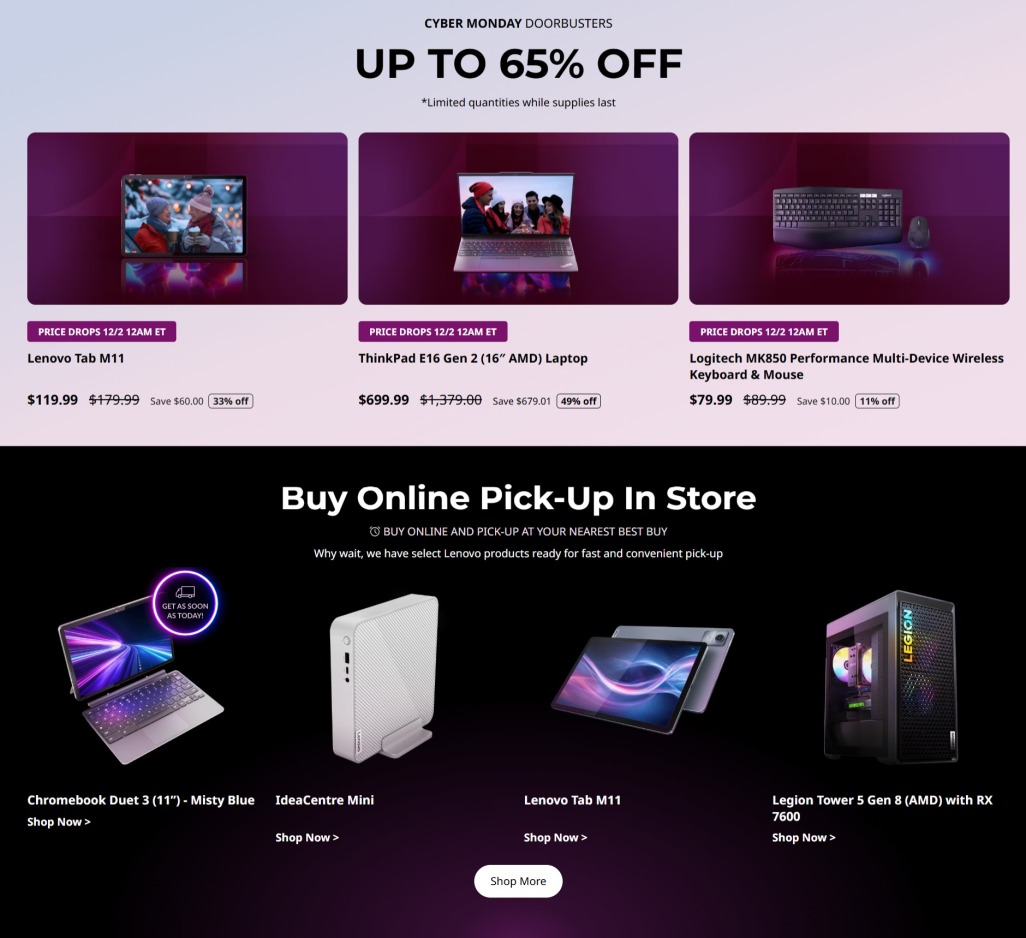 Lenovo Cyber Monday 2024 - Page 2