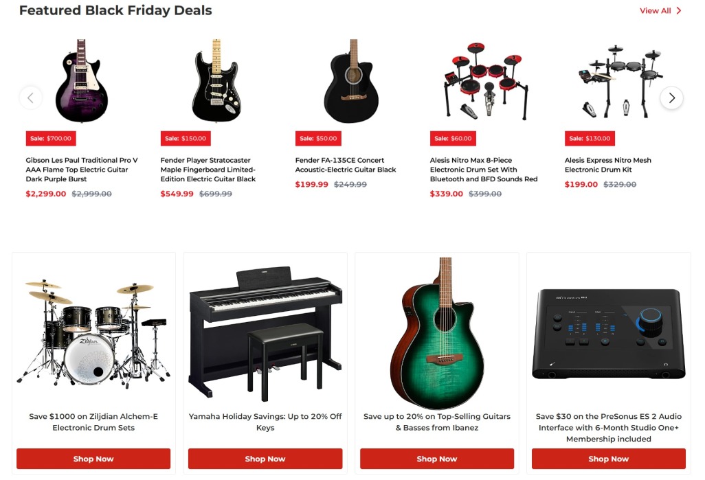 Guitar Center Black Friday 2024 - Page 2