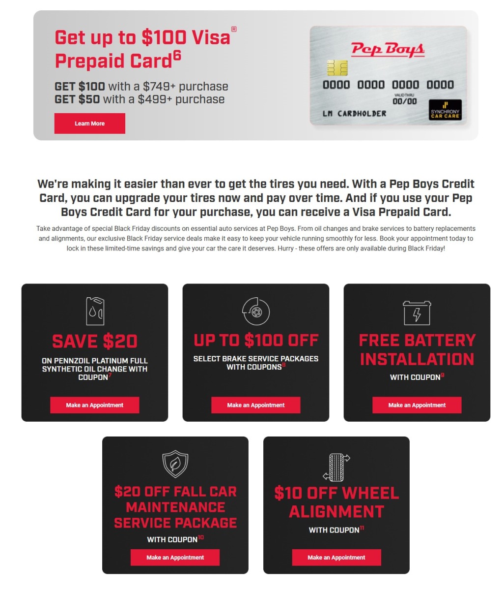 Pep Boys Black Friday 2024 - Page 2